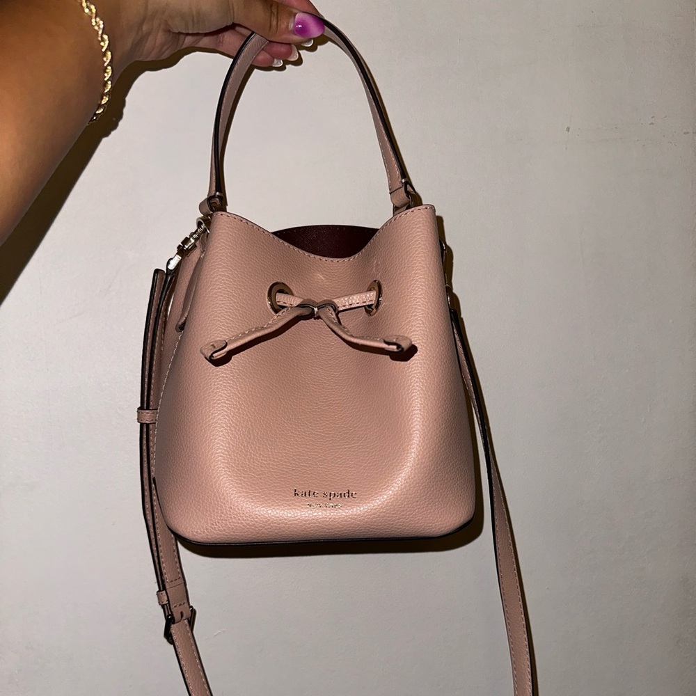 Kate Spade Pink Bucket Bag